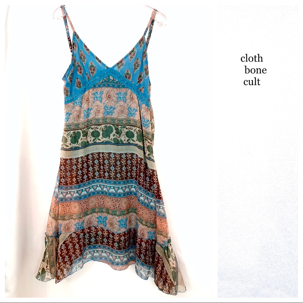 Light & Flowy Jewel-Tone Boho DRESS